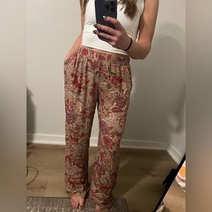 Vici paisley beach pants
